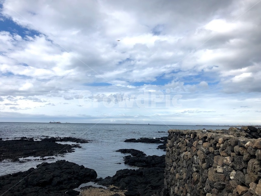 바다,오션,sea,하늘,sky,하늘색,푸른,파란,파랗다,흐림,제주도