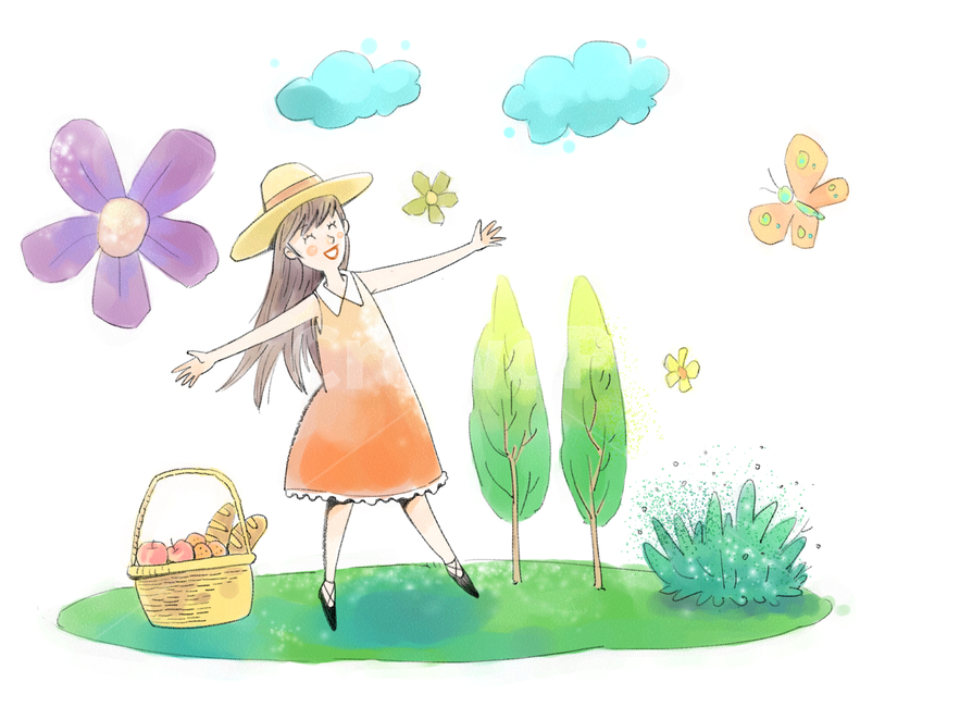 여성,여자,숙녀,레이디,아가씨,캐리어우먼,뷰티,세련,아름다움,아름답다,라이프스타일,라이프,스타일,생활,여성생활,여성미,미용,건강,꾸밈,몸매,다이어트,스토리텔링,매력,미인,미녀,삶,예쁜,젊은,관리,당당한,캐릭터,사람,휴먼,인간,인물,동작,감정,표정,표현,행동,느낌,상황,상황그림,상황컷,예쁜그림,페인터,회화,일러스트,일러스트레이션,핸드드로잉,드로잉,아트,만화,클립,클립아트,아트클립,삽화,그래픽,수채화,유화,파스텔,소풍,산책,여행,나들이,봄,여름,산들,동산,나무,구름,나비,풀,즐거움,웃음,미소,유쾌함,귀여움,시원한,시원함,상쾌함,희망,팔벌림,음식,과일,빵,도시락,깜찍함,그래픽,일러스트레이션,graphic,illustration
