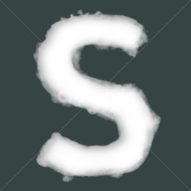 구름,알파벳,타이포그래피,폰트,s,cloud,그래픽,일러스트레이션,graphic,illustration