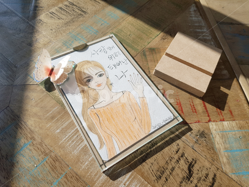 여자그림,일러스트,그림,예쁜여자그림,여자,미술