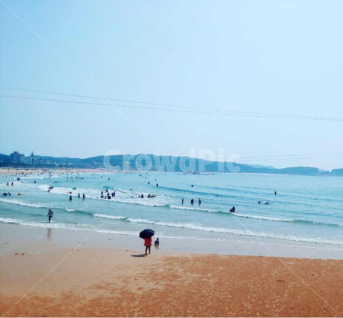 해안가,바다,해수욕장,파도,여름,물,water,풍경