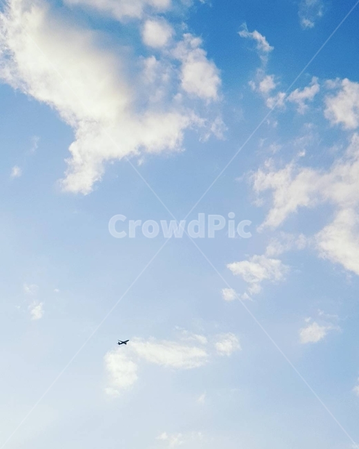 하늘,구름,비행기,sky,airplane
