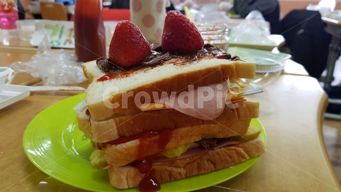 음식,샌드위치,아동요리,요리수업,딸기샌드위치,감성,식욕