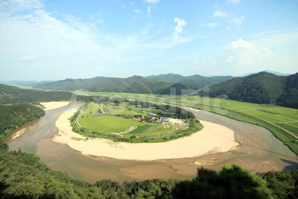 화룡포,예천,풍경,광각,출사,햇빛쨍쨍,토키나,캐논600D,자연,풍경,nature,landscape,여름,계절,summer,season,시골,마을,country,rural,town,outdoors,옥외,경치,scenery