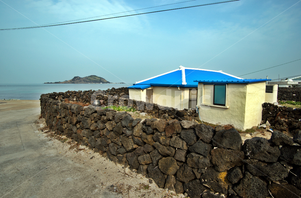 비양도,제주,민가,돌담,바다,한림읍,전통,제주도,jeju,jeju island,건축물,건물외관,exterior,building,structure,architecture,construction,wall,벽