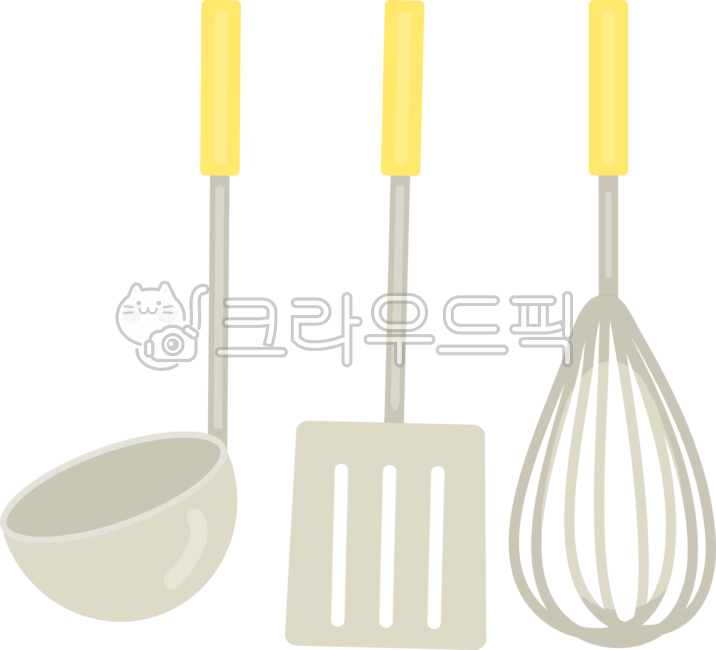 국자,뒤집개,거품기,조리도구,요리도구,요리도구일러스트,주방용품