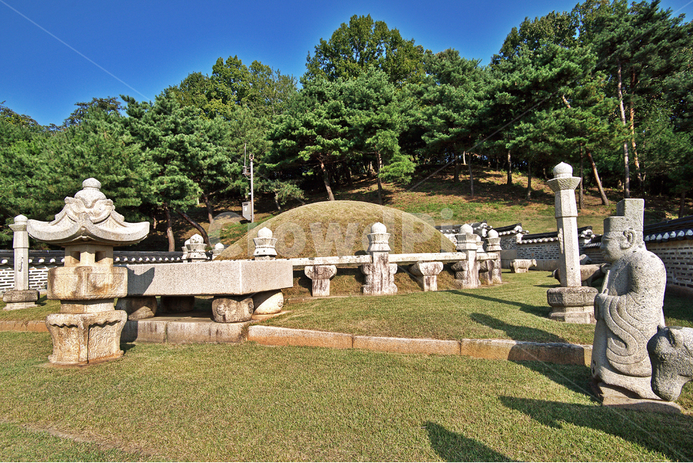 명릉,서오릉,숙종,인현왕후,조선시대,왕릉,석물,장명등,조선왕릉,문인석