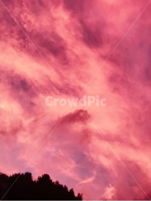 nature,자연,outdoors,옥외,weather,날씨,핑크하늘,sky,pink