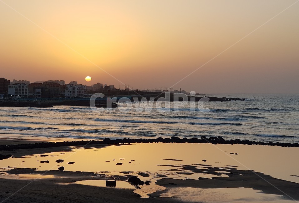 이호해변,저녁노을,제주바다,힐링,리셋,자연,풍경,nature,landscape,outdoors,옥외,dusk,황혼,sunset,일몰,dawn,새벽,sky,하늘,red sky,붉은 하늘