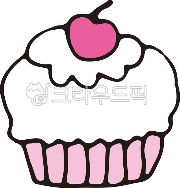 베이커리,컵케이크,컵케익,컵케잌,케이크,조각케익,빵,체리케이크,체리,핑크
