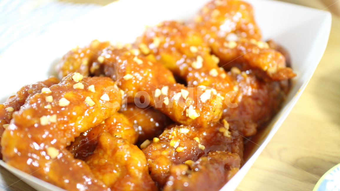 양념,food,음식,치킨,양념치킨