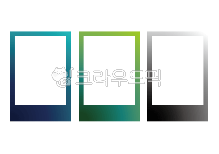 폴라로이드프레임,폴라로이드,필름,사진,사진프레임,셀프,셀프사진,그라데이션,오로라컬러,진한컬러,딥한컬러,비비드컬러