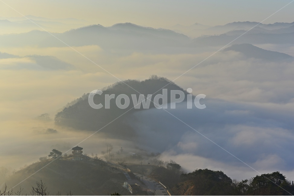 임실,국사봉,국사봉일출,아침,운해,여명,해돋이,light,빛,flare,플레어,sunlight,햇빛,weather,날씨,mountainrange,산맥,mountain,산,nature,자연,outdoors,옥외,옥정호,전망대