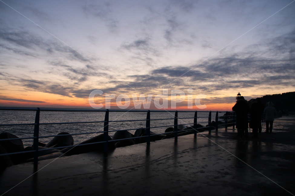 동해,바닷길,석양,노을,해돋이,sunset,nature,searoute,방파제,구름