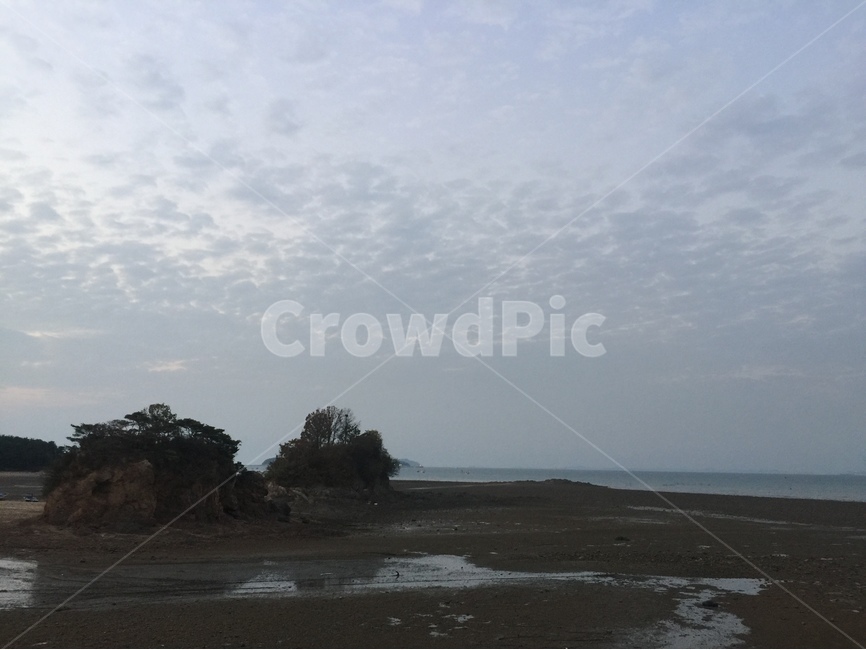 섬,날씨,풍경,자연,바다,바닷가,당진,갯벌,자연,풍경,nature,landscape,해변,바다,beach,sea,outdoors,옥외,land,땅