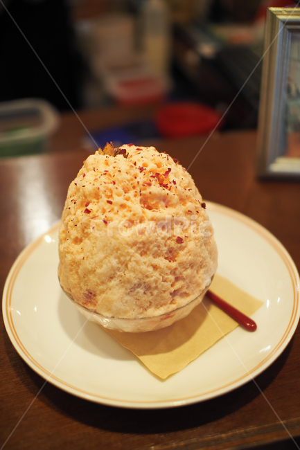 food,음식,dessert,디저트,creme,크림,빙수,벚꽃빙수,sakura