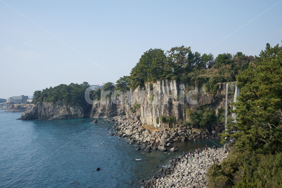 폭포,정방폭포,제주도,자연,바다,koreanature,jeju,island,coast