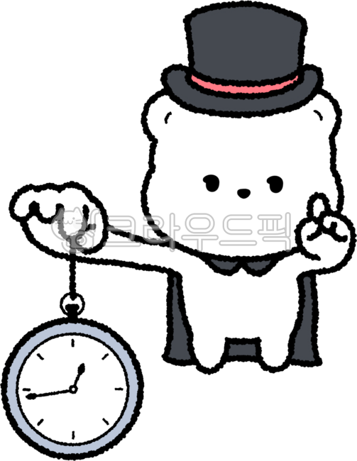 집중,최면술,최면,시계추,마술,마술사,캐릭터,귀여운,강아지,공연,이모티콘