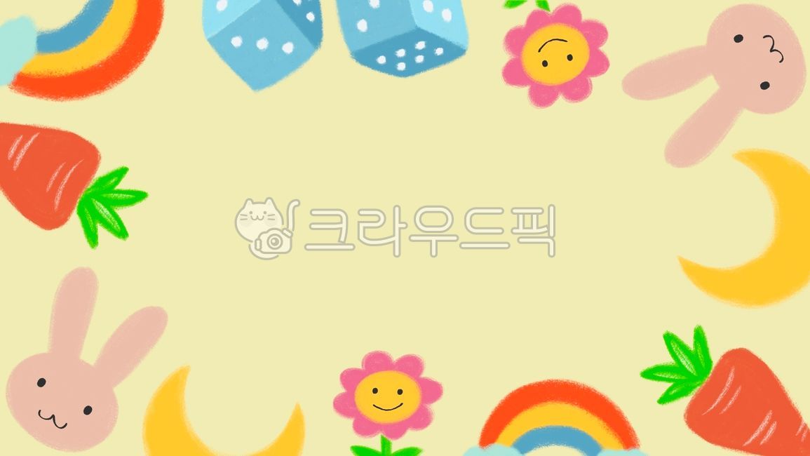 template,adornment,Crayon feel,dice,notepad,sauce,title,cute,childrens sensibility,rabbit,event,girl sensibility,Chalk feeling,Day care Center,Infant feeling,Child feeling,flower,rainbow,moon,kindergarten background,kindergarden,painting,background,illust
