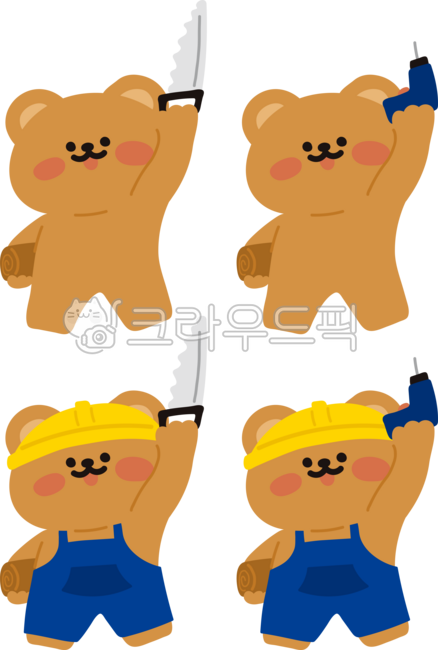 Interior,construction,self-interior,carpenter,woodworking,bear,teddy bear,character,work clothes,safety helmet,DIY,tool,saw,sawing,driver,electric driver,drill,electric drill