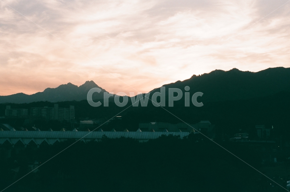 산,하늘,노을,구름,도봉산,mountain,sunset