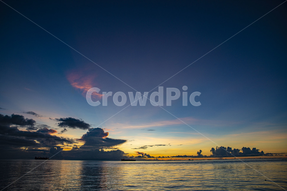 사이판,마이크로비치,일몰,바다,하늘,구름,풍경,해변,저녁,해질녘,자연,풍경,nature,landscape,outdoors,옥외