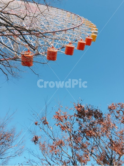 오사카,관람차,햅파이브관람차,햅파이브,일본,하늘,놀이기구