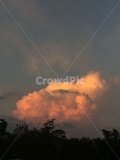 구름,하늘,해질녘,노을,감성,cloud