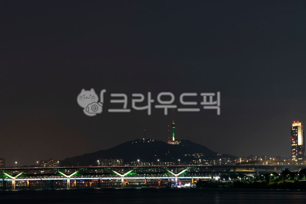 풍경, 배경, 강, 건물, 도시, 사진,이미지,일러스트,캘리그라피 - 원프로작가