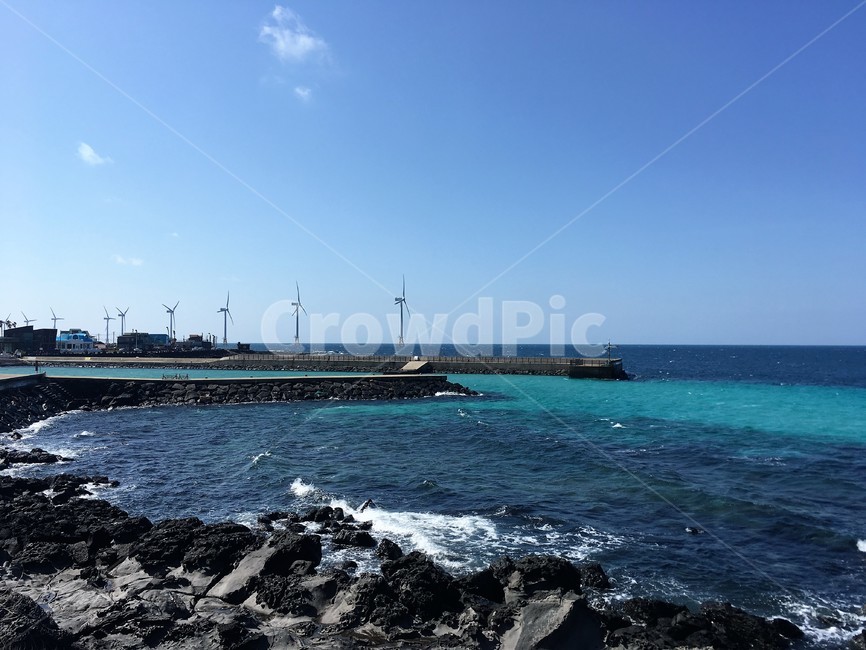 제주도,하늘,바다,풍차,아름다운길,자연,풍경,nature,landscape,제주도,jeju,jeju island,water,물,waterfront,워터 프론트,port,포트,dock,독,pier,교각