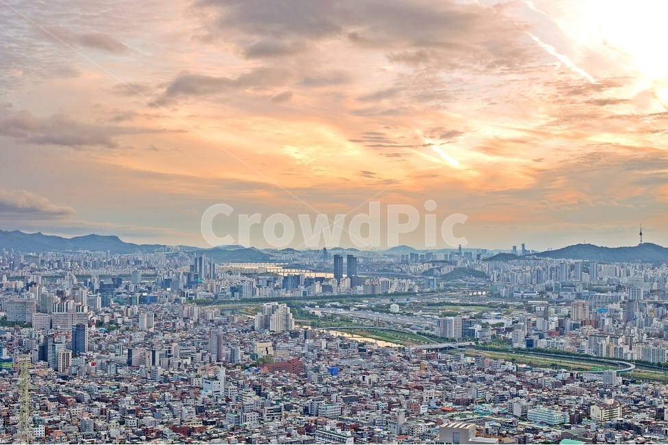 서울,도시,국내,일몰,붉은노을,하늘,건물,빌딩,풍경,대교,산,경관,seoul,ciry,sky,cloud,sunset,scenery,landscape,cityscape,도시,풍경,city,landscape,한국도시풍경,한국도시경관,korea cityscape,nature,자연,경치,outdoors,옥외,aerial view,조감도,urban,어반