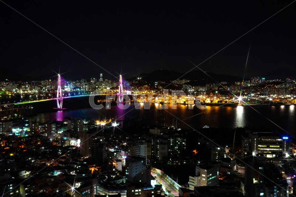 북항대교,감만부두,신항만,다리,부두,풍경
