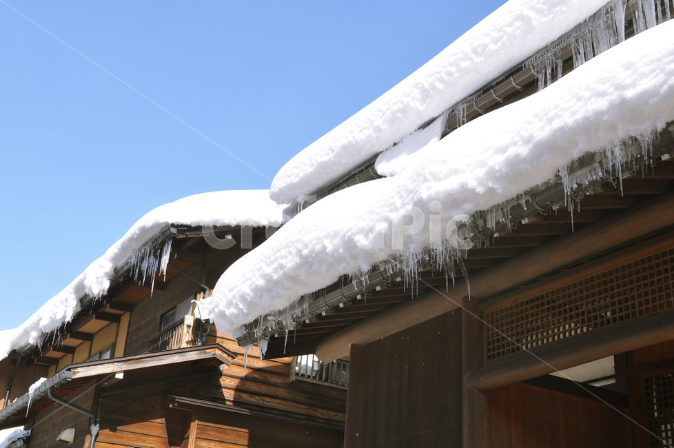 고드름,일본가옥,일본,일본겨울,시라카와고,겨울,계절,winter,season,건축물,건물외관,exterior,building,structure,architecture,construction