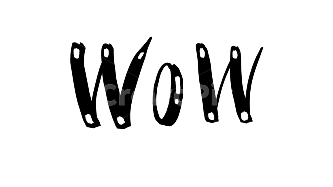 캘리그라피,wow,와우,text,손글씨,누끼,remove background,캘리그라피,손글씨,calligraphy