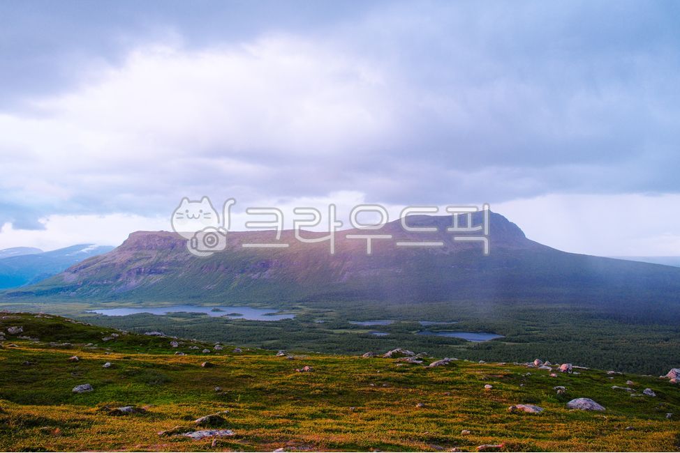쿵스레덴,트레킹,하이킹,북유럽,풍경,여름,툰드라,대자연,산맥,초원,야생,유네스코,라포니아,스웨덴,kungsleden,sweden,laponia,arctic,tundra,landscape,trekking,hiking,wilderness,nature,summer,scandinavian,lapland,mountains,panoramic