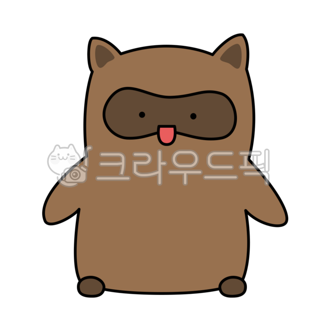 너구리,너구리캐릭터,동물캐릭터,귀여운동물캐릭터,귀여운너구리캐릭터,귀여운캐릭터