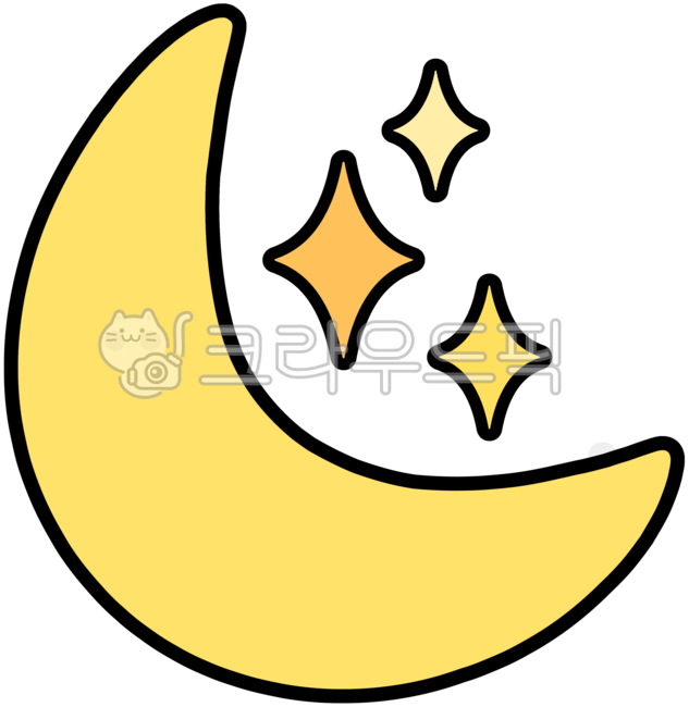 Moon,crescent moon,moon illustration,moon drawing,moon sticker,waning moon,sky,half moon,night,night sky,moon,star illustration,shooting star,gradient moon,star,space,moonlight,planet,evening,diary decoration,decoration,dreamland,cre