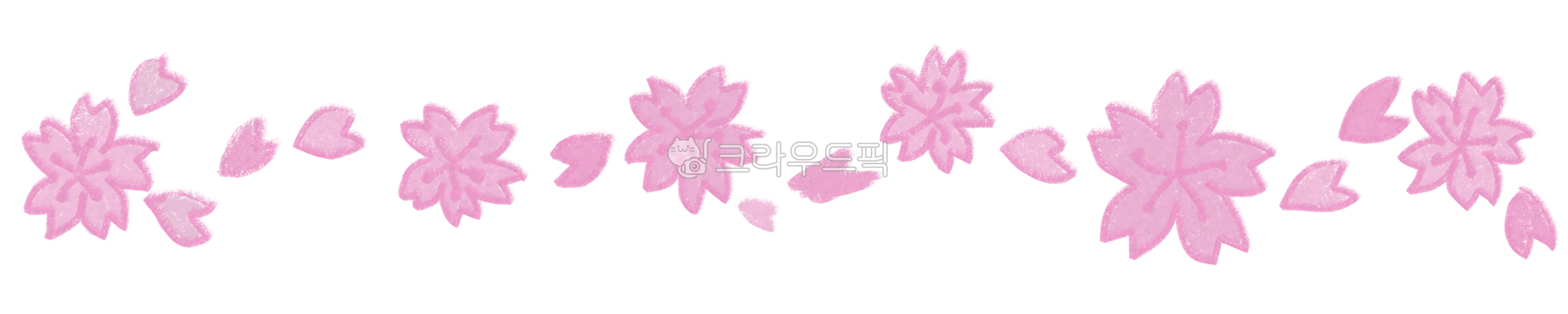 분홍,벚꽃,꽃잎,크레파스,purple,보라,flower,꽃,pattern