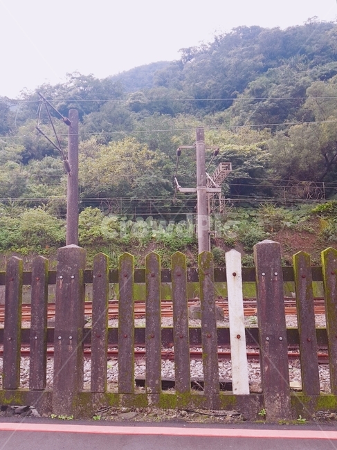대만,울타리,외톨이,외로움,풍경,길거리,골목,하얀색
