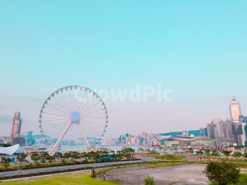 홍콩,관람차,풍경,hongkong,홍콩모습