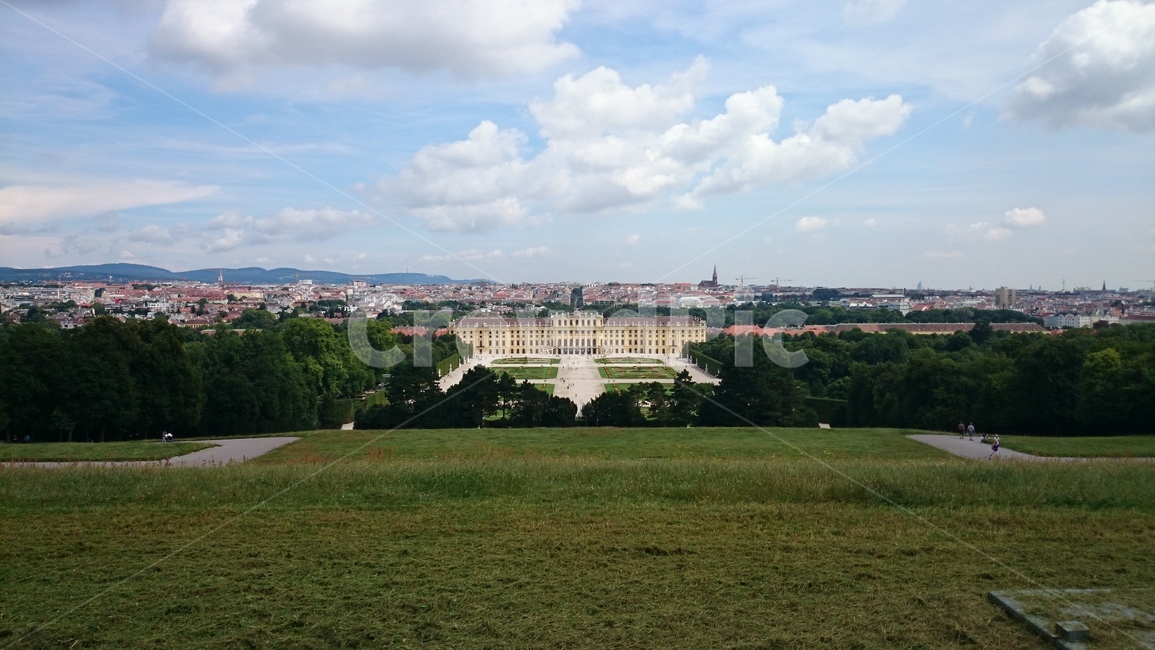 오스트리아,궁전,풍경,하늘,잔디,austria,palace,view,landscape,sky,grass
