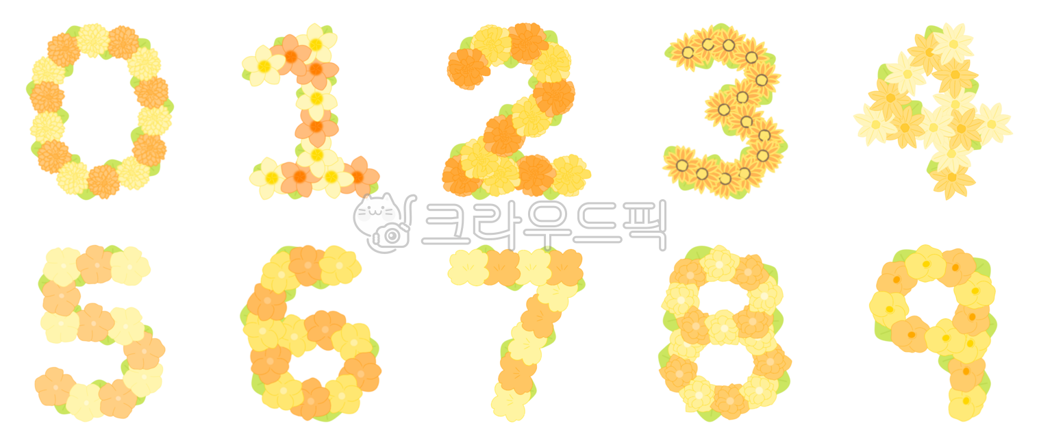 꽃,꽃잎,숫자,꽃숫자,숫자꽃,봄꽃,여름꽃,가을꽃,겨울꽃,데코,숫자놀이,달리아,플루메리아,마리골드,가자니아,클레마티스,플록스,아마릴리스,달맞이꽃,헬레보루스,동백꽃,그림,일러,일러스트,디자인,illust,illustration,png