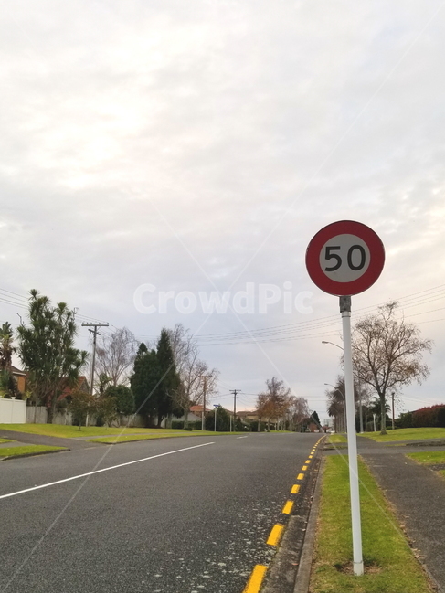 50speedsign,속도사인,50speed,sign,도로,뉴질랜드동네
