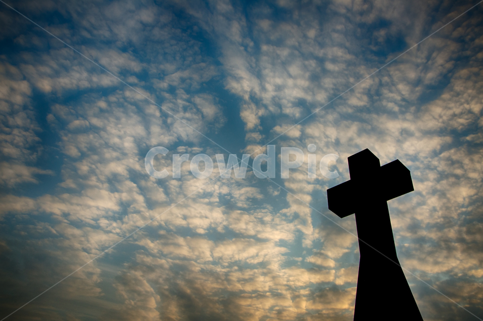 십자가,하늘,풍경사진,그림자,구름,종교,신앙,religion,belief,faith