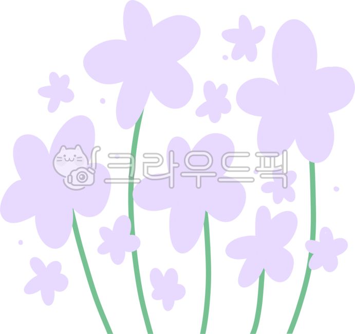 꽃,들꽃,보라색,연보라,퍼플,아기자기한,귀여운