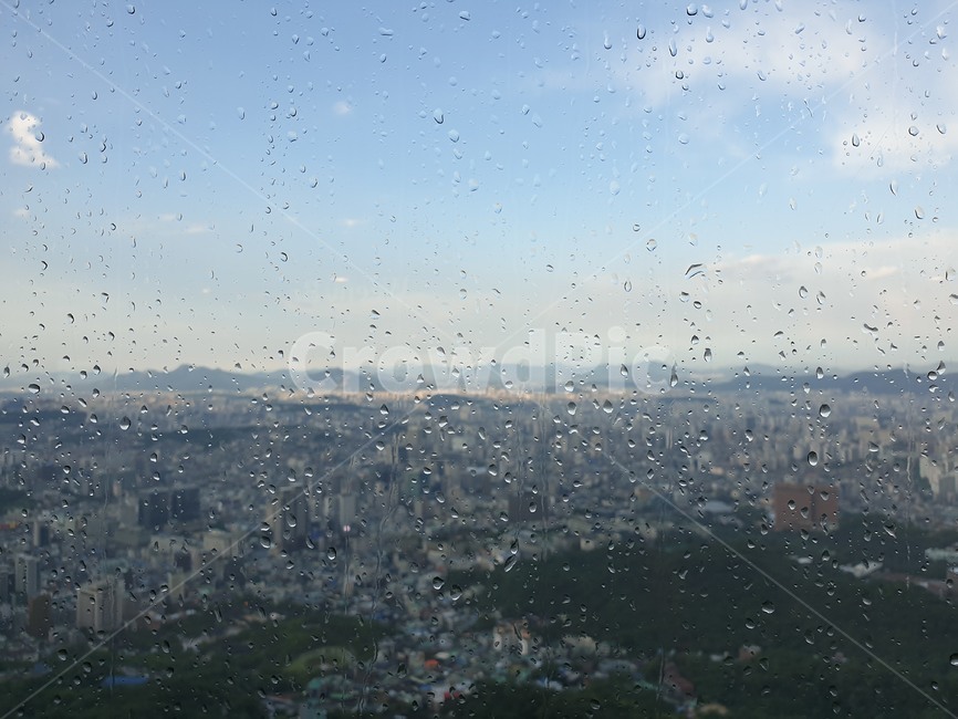 빗방울,창가,날씨,비,물방울,도시