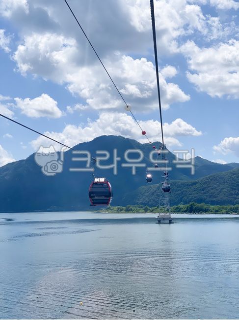 Chuncheon Cable Car,Soyang River,Chun Cheon,cable car,Uiam Lake,Samaksan Mountain