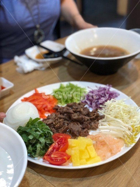 월날쌈,색감,불고기,야채,베트남음식,요리,외식