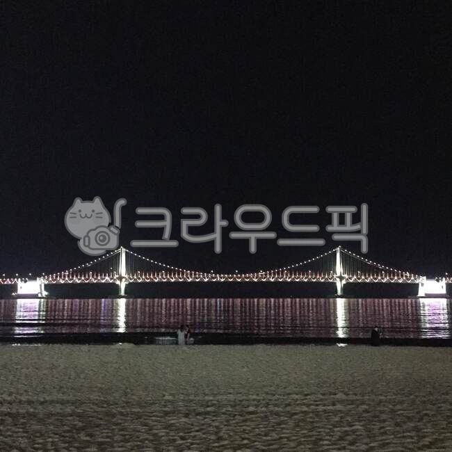 night view,Gwangalli,ocean,busan,Gwangan Bridge
