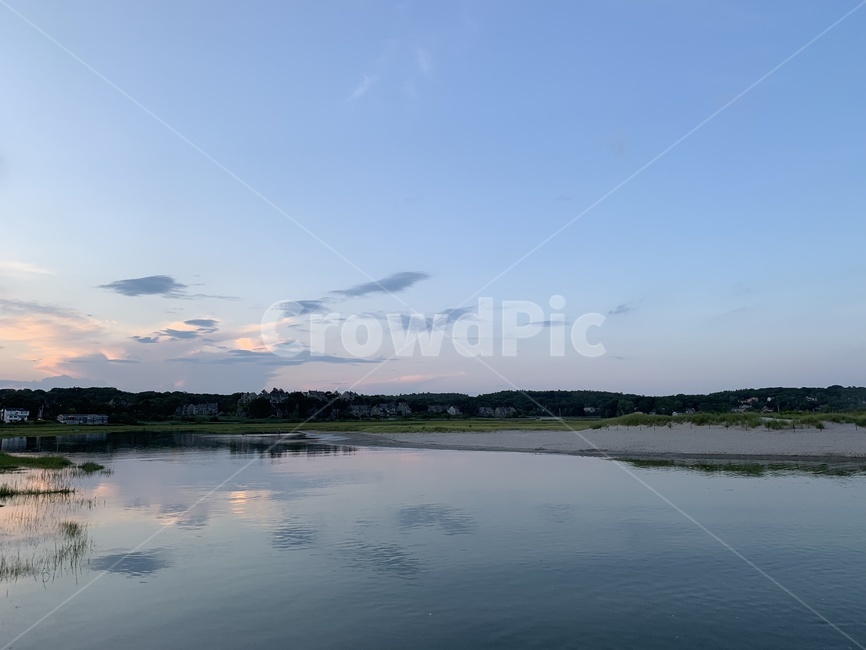 바다,해변,해질녘,노을,sky,ocean,하늘